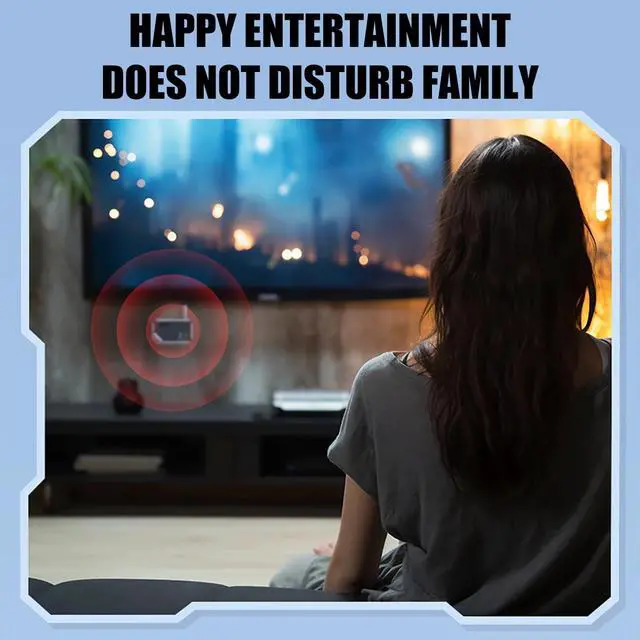 Alt view image 6 of 7 - 2 in 1 Bluetooth v5.3 Transmitter Receiver Wireless Audio 3.5mm Jack Aux Adapter