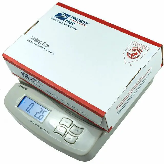 Main image of 66 LB x 0.1 OZ Digital Postal Shipping Scale V4 Weight Postage Kitchen Counting