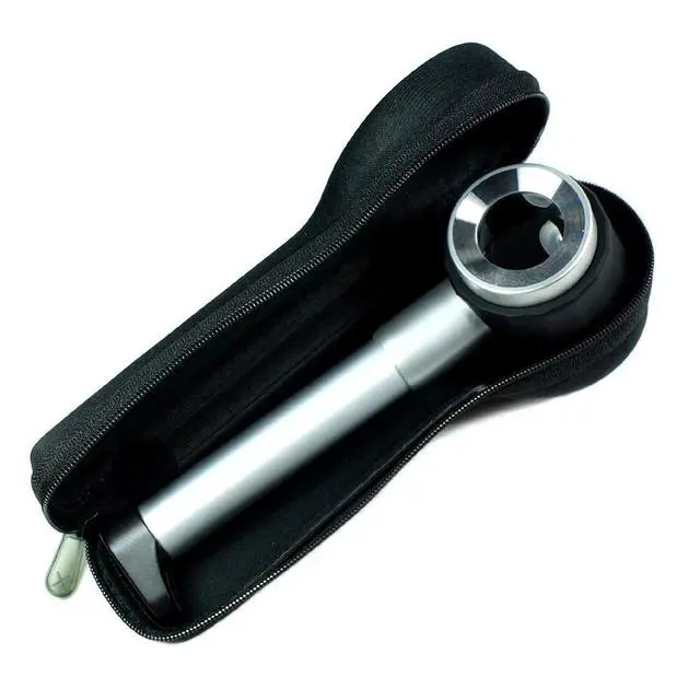 Alt view image 7 of 7 - High Quality 10X Optical glass Lighted Magnifier 45X Jewelers Loupe with LED UV
