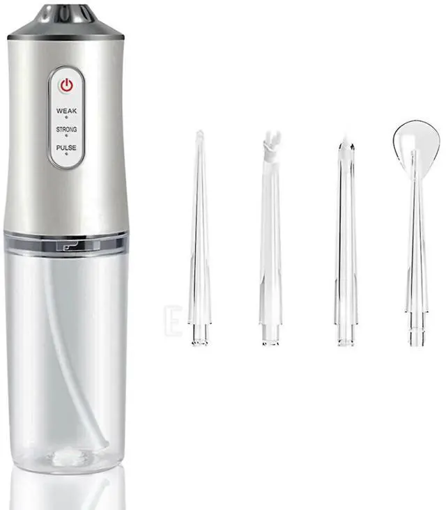 Alt view image 2 of 7 - Cordless Water Flosser Dental Oral Irrigator Travel Teeth Cleaner Floss Pick