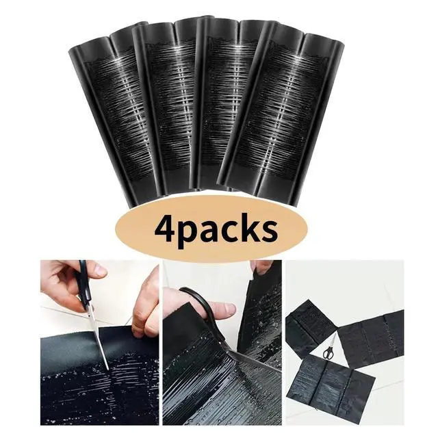 Alt view image 5 of 7 - 4 Pack Mouse Glue Traps 48" x 11" Anti Slip Rat Snake Rodent Sticky Pads Pet