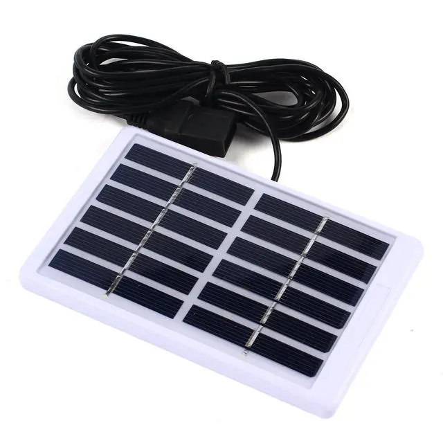 Alt view image 4 of 7 - 18" Portable Solar Power Fan with LED Light - Rechargeable & Adjustable