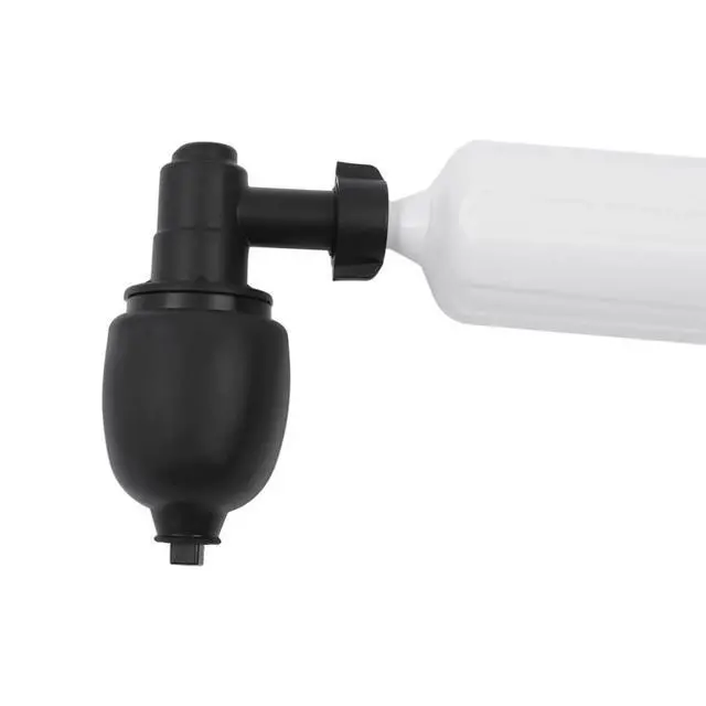 Alt view image 5 of 7 - High Pressure Toilet Plunger Air Drain Blaster Sink Dredge Pipe Clog Plumbing