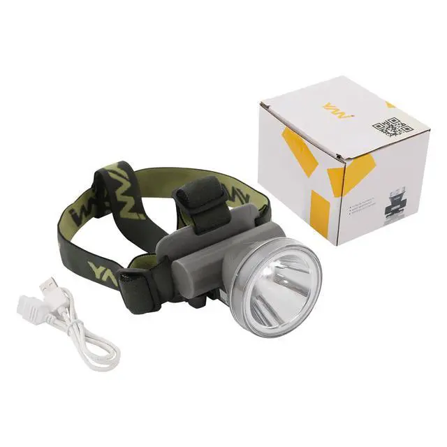 Alt view image 3 of 7 - Underwater Headlight Rechargeable LED Diving Headlamp Head-mounted Diving Light