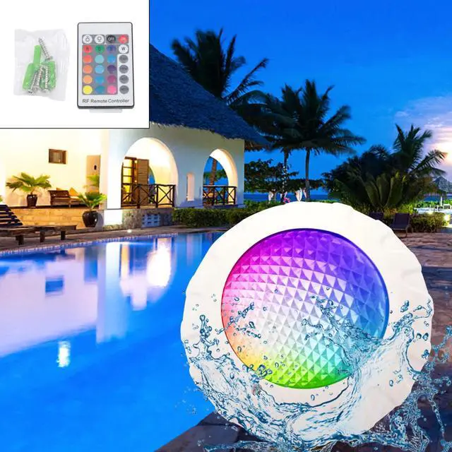 Main image of IP68 Waterproof 38W 12v LED Pool Lights Underwater RGB Swimming light Lamp Spa