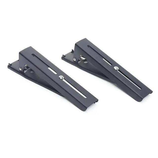 Alt view image 6 of 7 - Heavy Duty Microwave Bracket Wall Mounted Rack Stainless Steel Shelf Adjustable