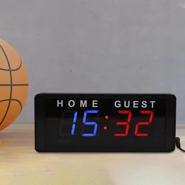 Alt view image 5 of 7 - Modern Portable Tabletop Electronic Digital Scoreboards, Led Scoreboard Black