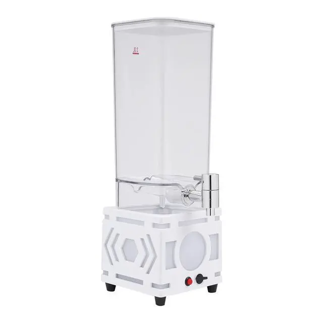 Alt view image 7 of 7 - 3L/0.79gal Beverage Dispenser Clear Water Juice Drink Dispenser with LED Light