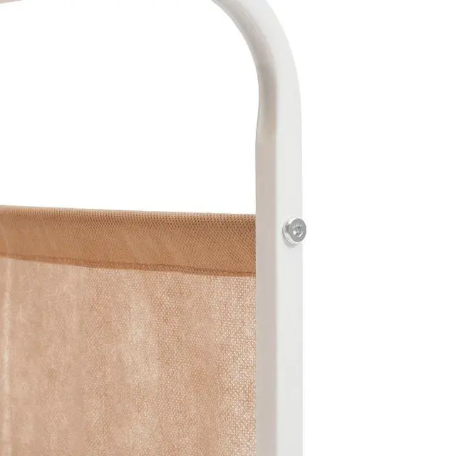 Alt view image 7 of 7 - C-Shaped Side Table Sofa Bed Side Table With 4 Wheels Coffee Table Laptop Stand