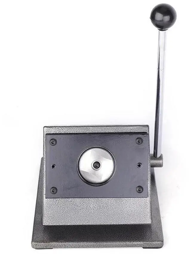 Alt view image 2 of 7 - 37mm Round Manual Graphic Punch Die Cutter Card Badge/Button Cutting Maker Tool