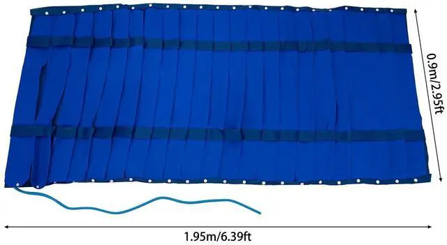 Alt view image 4 of 7 - Alternating Pressure Pad Air Mattress for Hospital Bed Mattress Topper & Pump
