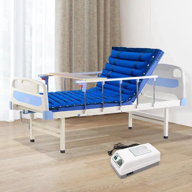Alt view image 2 of 7 - Alternating Pressure Pad Air Mattress for Hospital Bed Mattress Topper & Pump