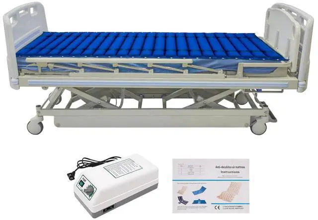 Alt view image 5 of 7 - Alternating Pressure Pad Air Mattress for Hospital Bed Mattress Topper & Pump