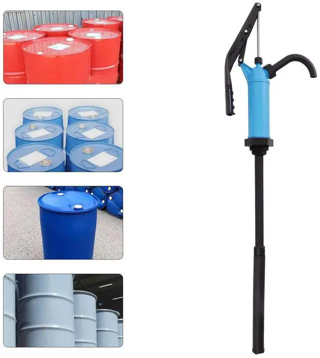 Main image of Hand-pressed Lever Action Drum Barrel Pump 5-55 Gallon for Liquids & Oil Pumping