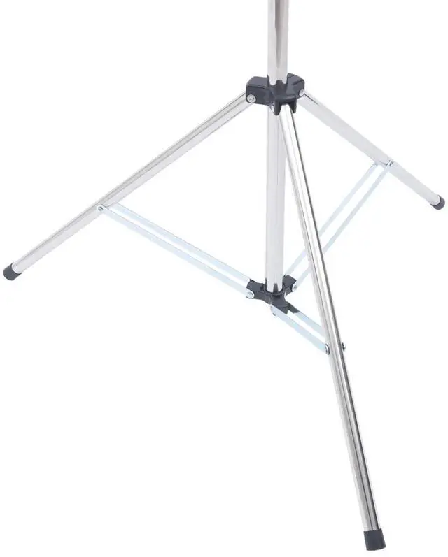 Alt view image 6 of 7 - Portable Tripod Clothes Drying Rack Steel Laundry Coat Foldable Stand Hanger