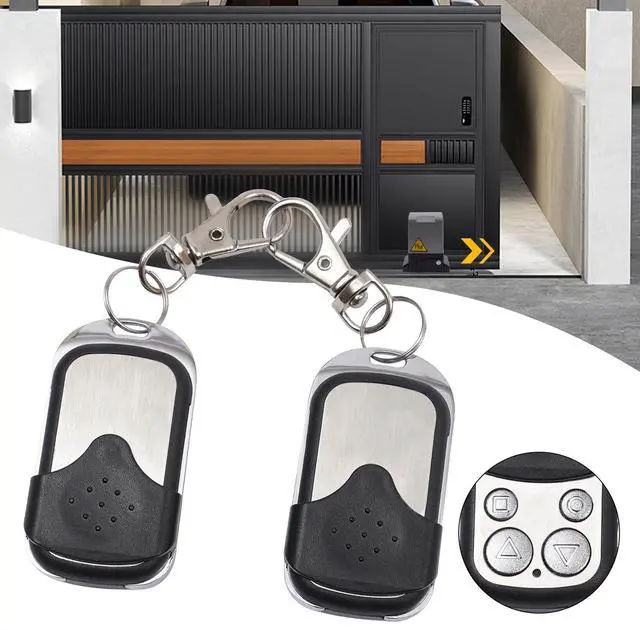 Alt view image 3 of 7 - 2x CO-Z Remote Control for Automatic Sliding Gate Opener Hardware Electric Motor