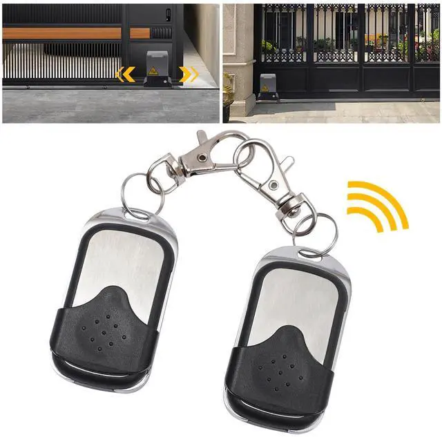 Alt view image 5 of 7 - 2x CO-Z Remote Control for Automatic Sliding Gate Opener Hardware Electric Motor