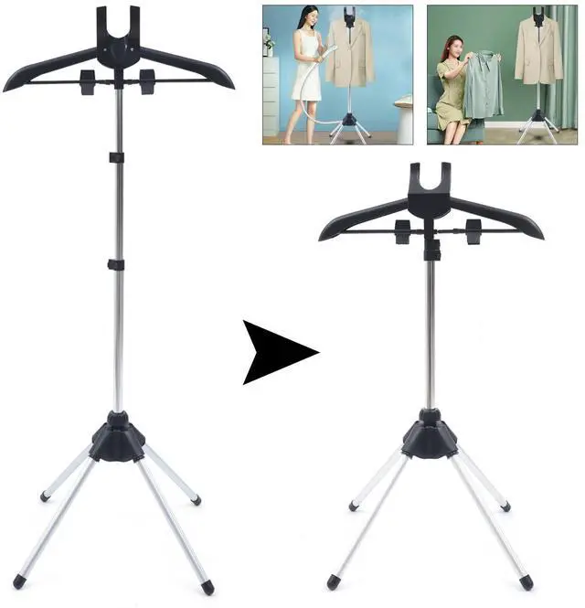 Main image of Garment Hanger Drying Rack/Handheld Clothes Steamer Holder Fabric Steam