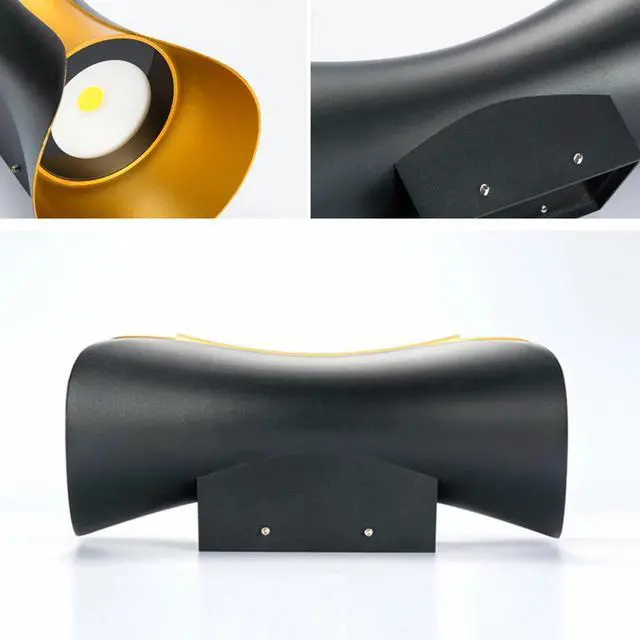 Alt view image 5 of 7 - Modern LED Up Down Wall Light Sconce Lamp Fixture Outdoor Indoor Waterproof 12W