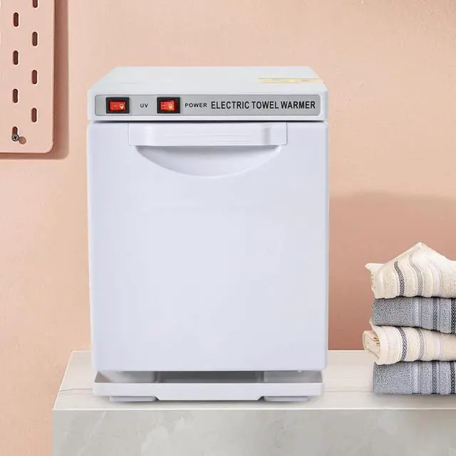 Alt view image 3 of 6 - Barber Hot Towel Warmer Professional Towel Warmer Cabinet with UV 11.6x8.3x10.3"