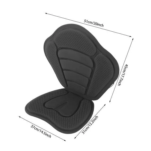 Alt view image 2 of 7 - Kayak Seat, Thicken Seat Cushion for Kayak, Adjustable Boat Seat