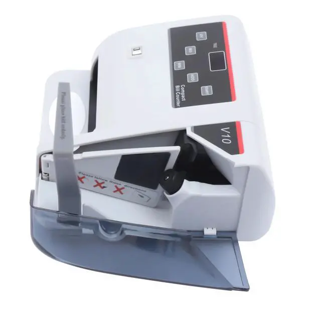 Alt view image 4 of 7 - Portable Money Bill Counter Counting Machine with UV/MG/WM Counterfeit Detection