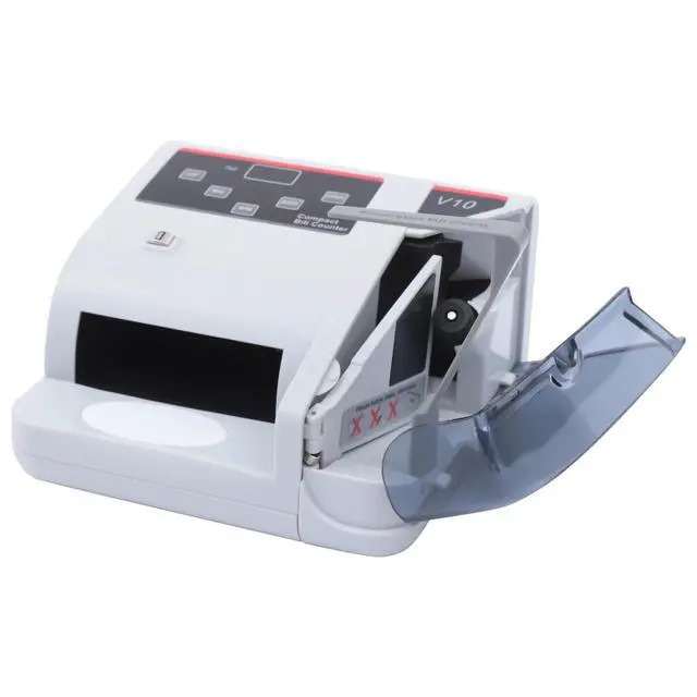 Alt view image 6 of 7 - Portable Money Bill Counter Counting Machine with UV/MG/WM Counterfeit Detection