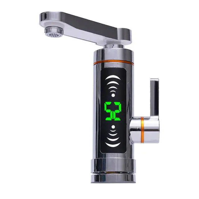 Alt view image 4 of 7 - 3000W Electric Hot Water Heater Faucet Tankless Instant Kitchen Bathroom Tap