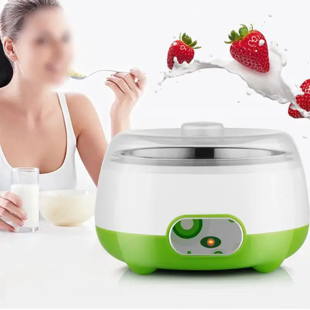 Alt view image 5 of 7 - 1L Yogurt Maker Machine Auto Constant Temperature w/Stainless Steel Inner Pot