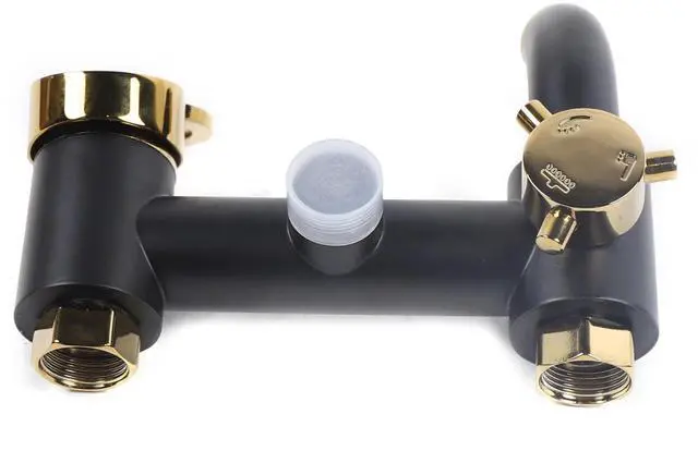 Alt view image 3 of 7 - Exposed Shower Faucet System Rain Shower Head Combo 3Function Shower Fixture Set