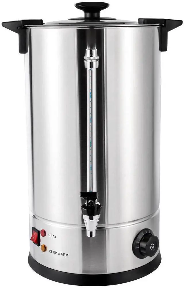 Alt view image 2 of 7 - Electric 15L Catering Hot Water Boiler Commercial Coffee Tea Urn Stainless Steel