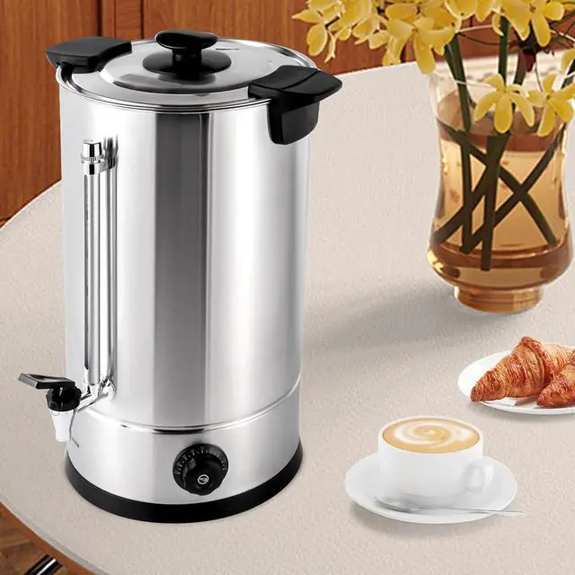 Main image of Electric 15L Catering Hot Water Boiler Commercial Coffee Tea Urn Stainless Steel