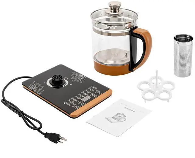 Alt view image 6 of 7 - Multifunction Electric Health Pot Electric Glass Kettle Boiling Water Tea Maker