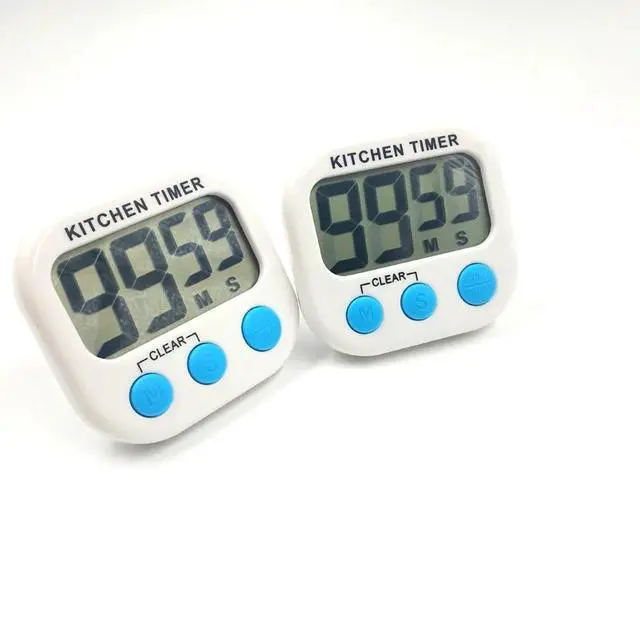 Alt view image 2 of 5 - Digital Kitchen Timer Magnetic Cooking LCD Large Count Down Clear Loud Alarm