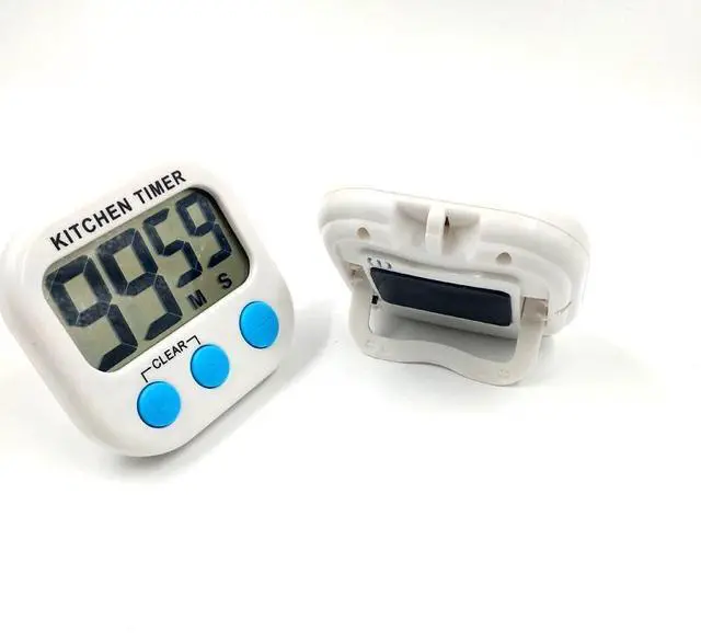 Alt view image 3 of 5 - Digital Kitchen Timer Magnetic Cooking LCD Large Count Down Clear Loud Alarm