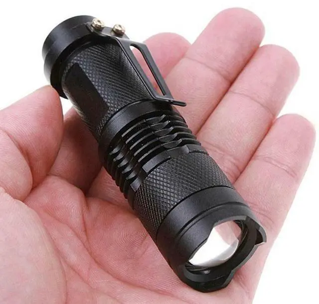 Alt view image 6 of 7 - 2X UV Ultra Violet LED Flashlight Blacklight Light 395 NM Inspection Lamp Torch