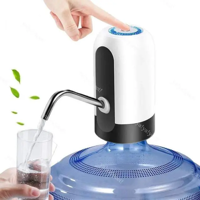 Main image of New Automatic Universal Electric Water Dispenser Pump 5 Gallon USB Bottle Switch(WHITE)