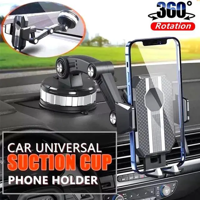 Alt view image 5 of 7 - Car Truck Mount Phone Holder Stand Dashboard/Windshield For Cell Phone Universal