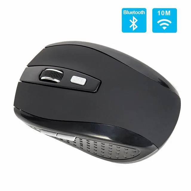 Alt view image 3 of 7 - 2.4GHz Wireless Optical Mouse Adjustable DPI Cordless Mice + Receiver for Laptop