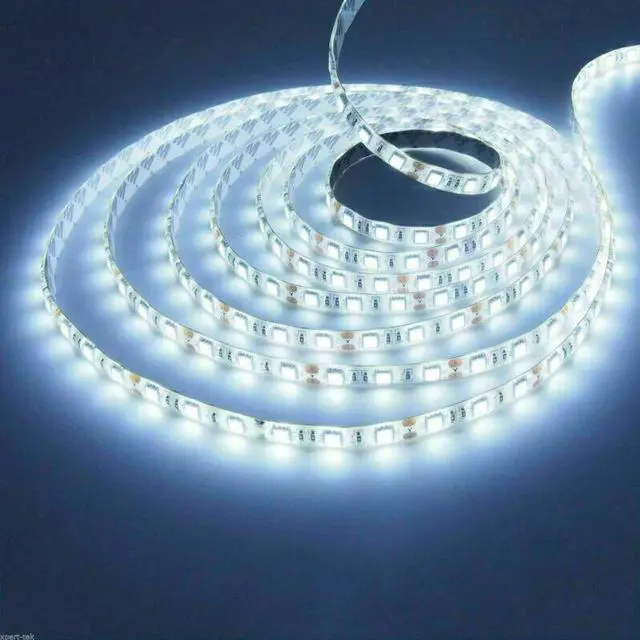 Main image of 16FT 5M Bright Cool White 5M 300Leds Flexible SMD 5050 Led Strip Light Lamp 12V