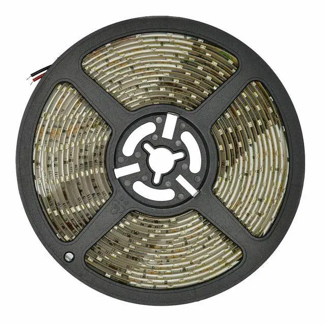 Alt view image 4 of 4 - 12V 16.4FT COOL WHITE LED 3528 SMD FLEXIBLE WIRE STRIP LIGHT ROPE WATERPROOF US