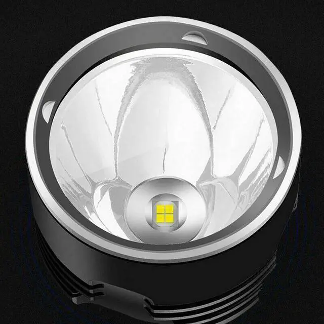 Alt view image 5 of 7 - Super-Bright Flashlight with 4 CORES led Tactical Torch LED Rechargeable