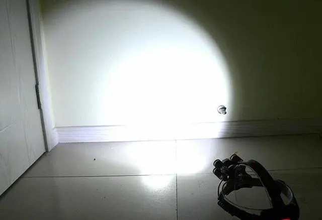 Alt view image 2 of 7 - LED Headlamp 5 Head Headlight Flashlight Torch Light