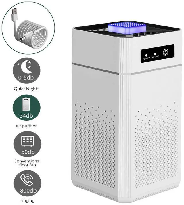 Main image of Home HEPA Air Purifier Large Room Air Cleaner for Allergies Smoke Mold Odor Dust