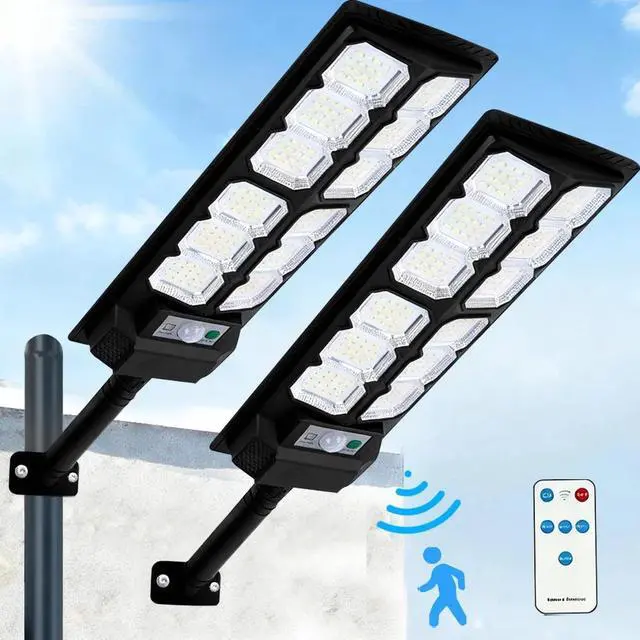Main image of Commercial 1000000LM LED Outdoor Dusk to Dawn Solar Street Light Road Area Lamp