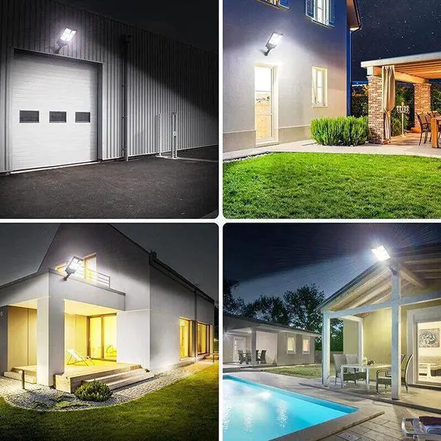 Alt view image 6 of 7 - Commercial 1000000LM LED Outdoor Dusk to Dawn Solar Street Light Road Area Lamp