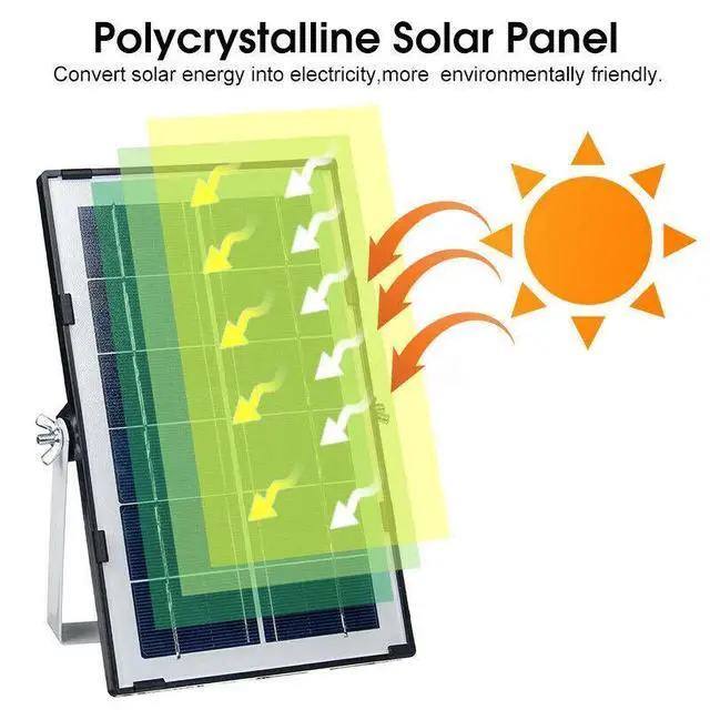 Alt view image 6 of 7 - 2Pack LED 300W Solar Flood Light Security Wall Outdoor Street Lamp With Remote