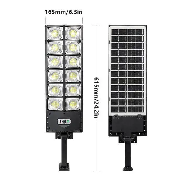 Alt view image 6 of 7 - 99000000LM Solar Street Light Motion Sensor Commercial Outdoor Dusk To Dawn Lamp