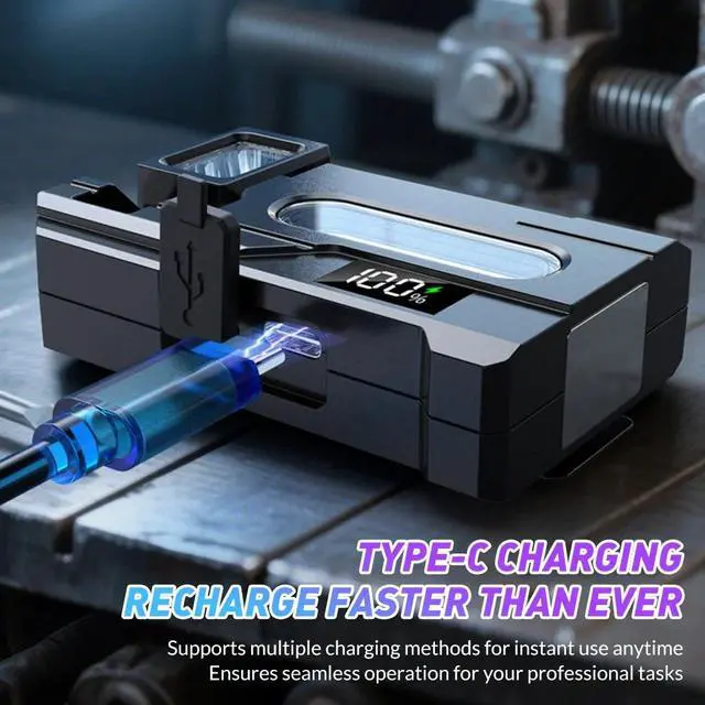 Alt view image 3 of 7 - Mini Flashlight LED COB EDC Magnetic Work Torch Light USB Rechargeable Portable