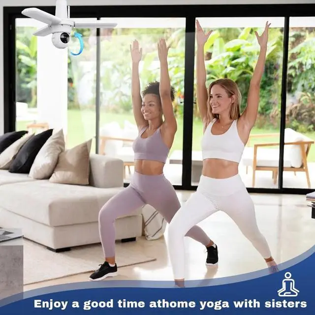 Alt view image 5 of 7 - 2-in-1 LED Garage Light Wifi App Smart Security WiFi Motion Sensor Floodlight